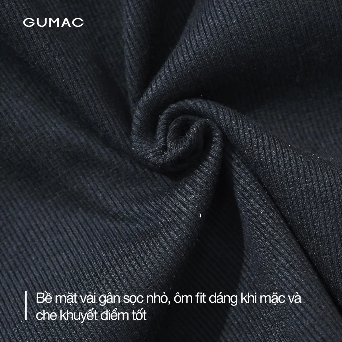 Áo Tanktop Nữ GUMAC Form Slimfit Ôm Dáng Thun Gân Có Mút Co Giãn Thoáng Mát LATG0302