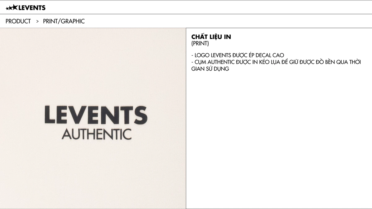 Áo Hoodie Levents Classic Authentic Boxy 2.0 Nỉ Chân Cua