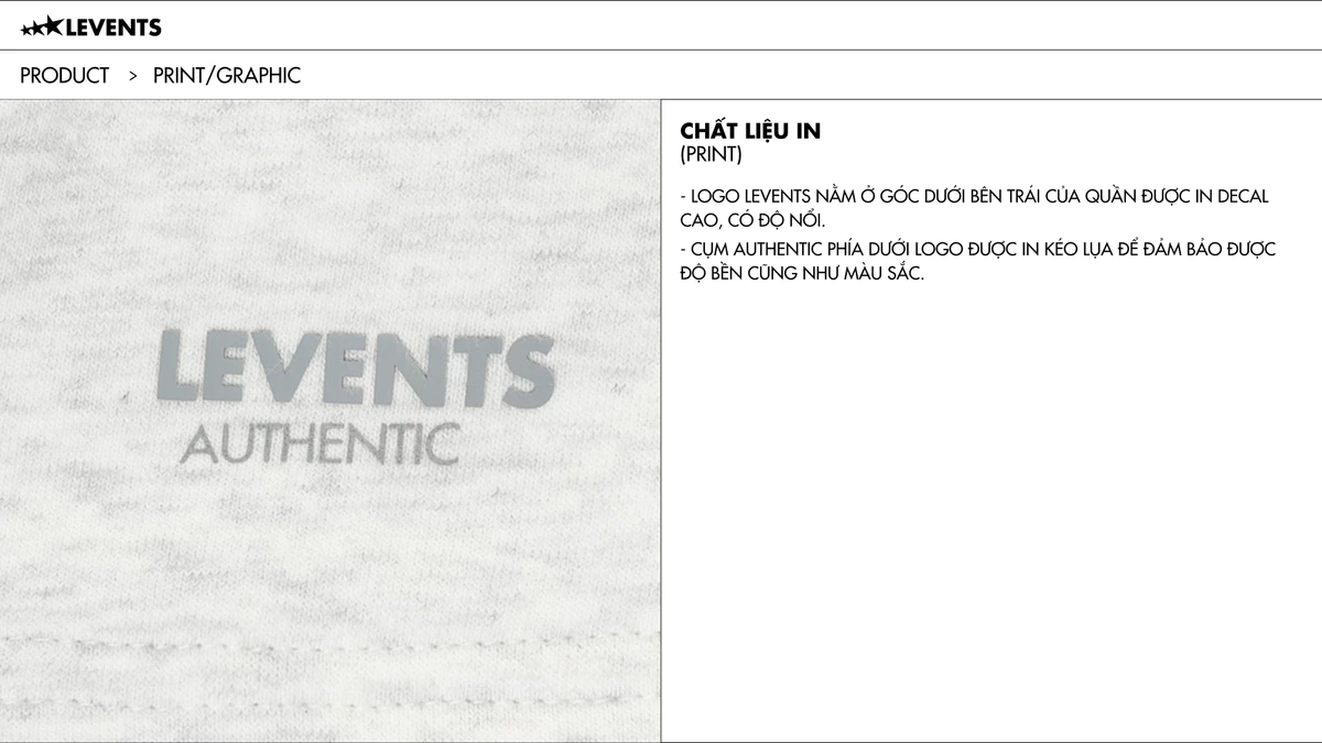 Quần Đùi Levents Classic Short Nỉ Chân Cua