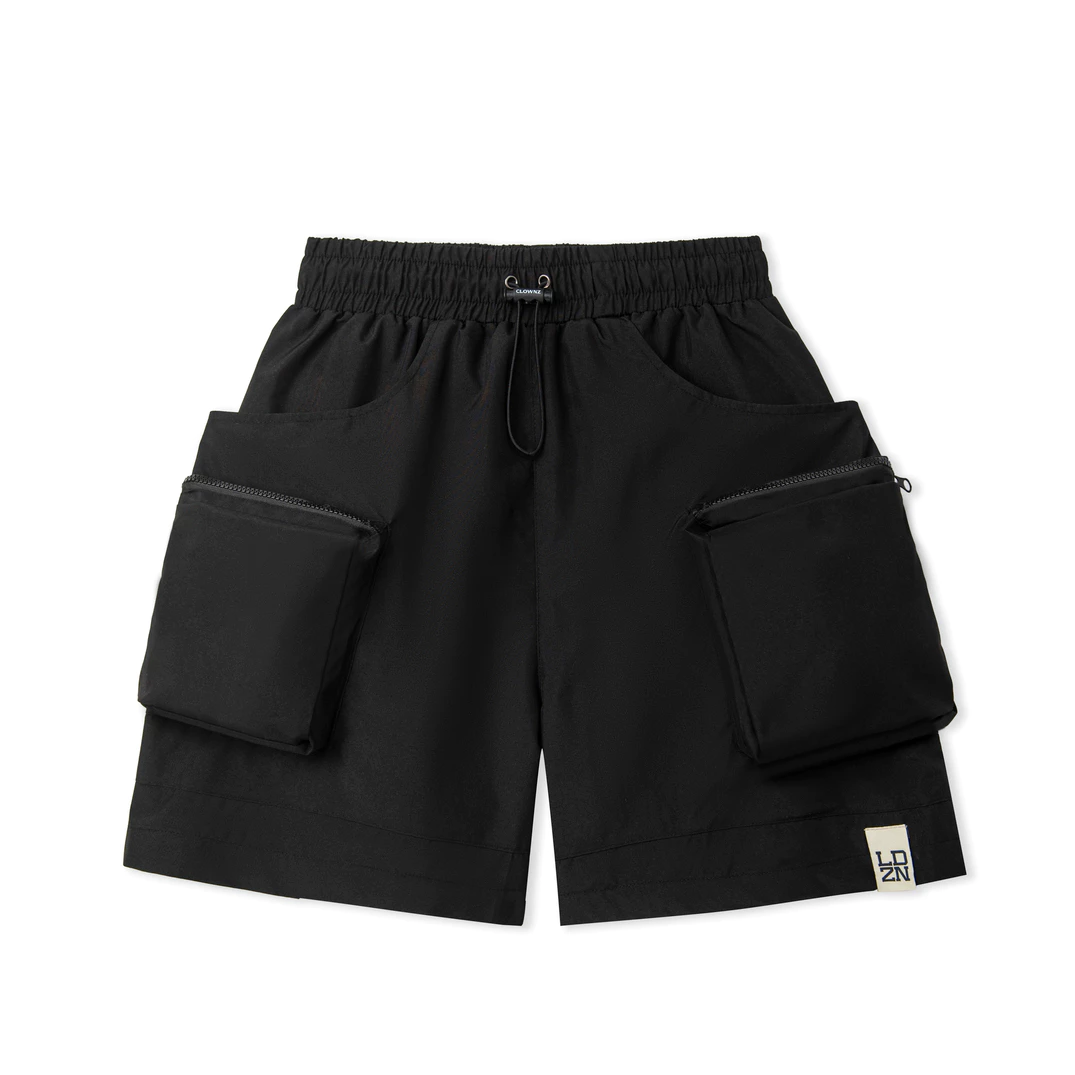 Quần đùi short basic 2 lớp Clownz Loudzone Parachute local brand unisex túi hộp nam nữ thể thao form rộng