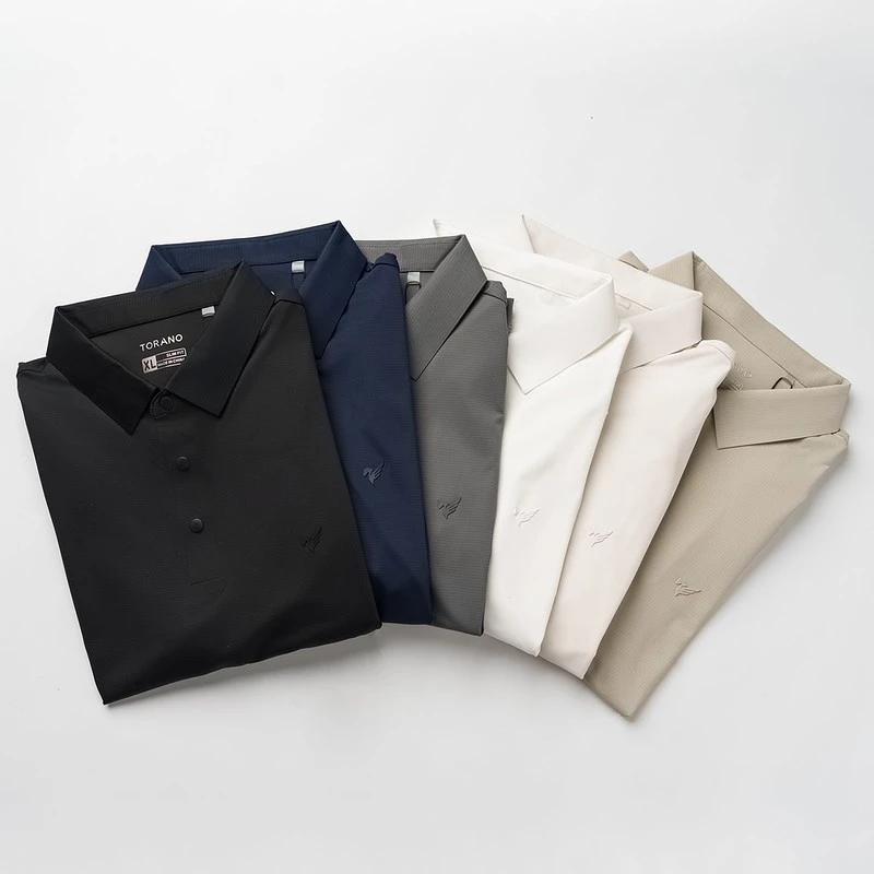 Áo polo dán SMART EASE POLO TORANO ngắn tay Mát lạnh, thoáng khí, chống UV HSTP391