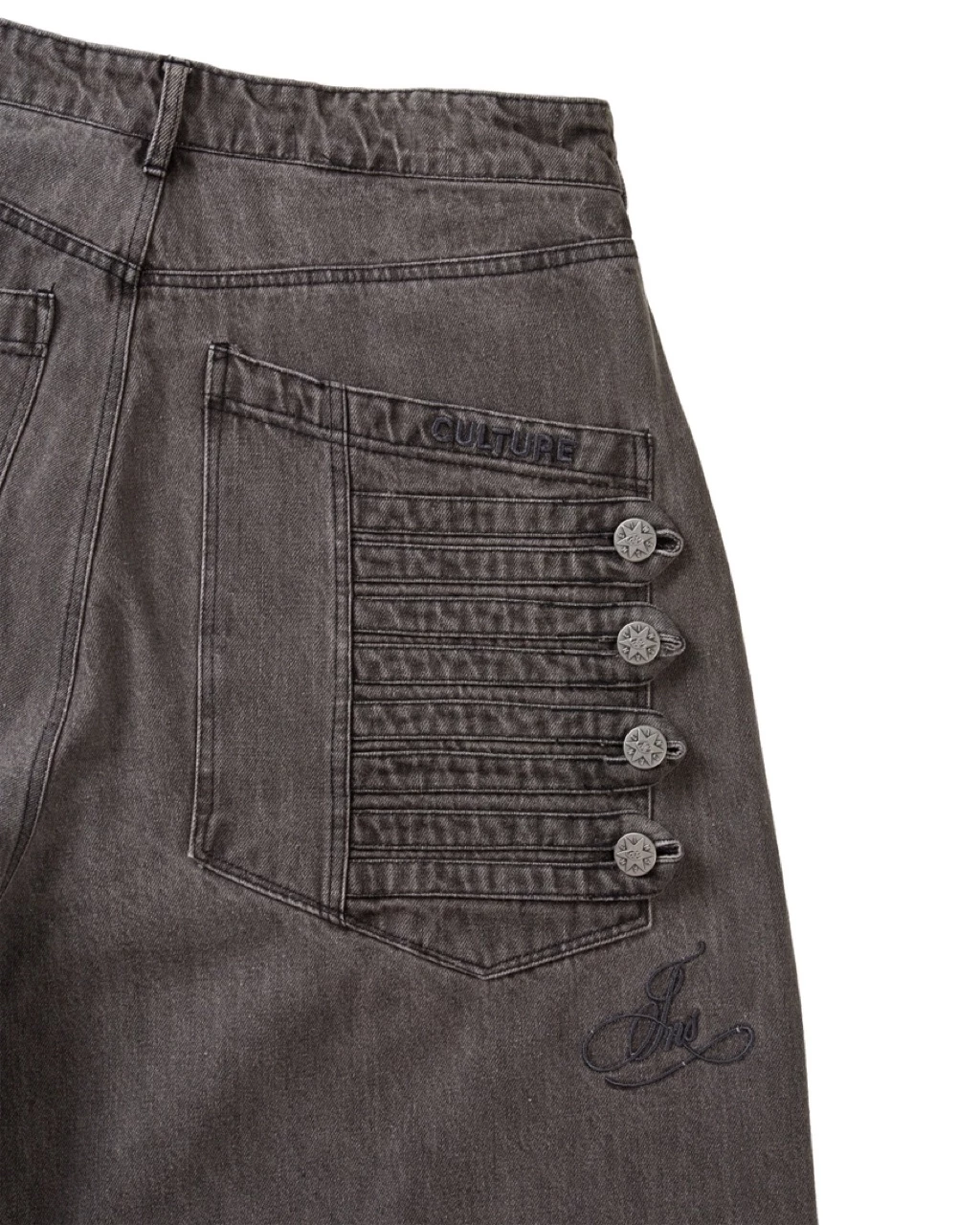 Quần Dài Denim InsaneClo ROYAL PANTS Form Baggy Unisex Chất Liệu Denim