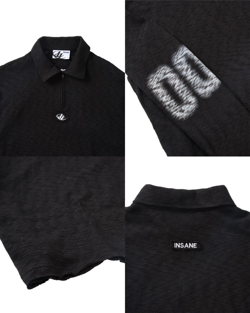 Áo Thun Dài Tay InsaneClo 00 LONGSLEEVE Form Oversized Chất Liệu Len Nhập Khẩu