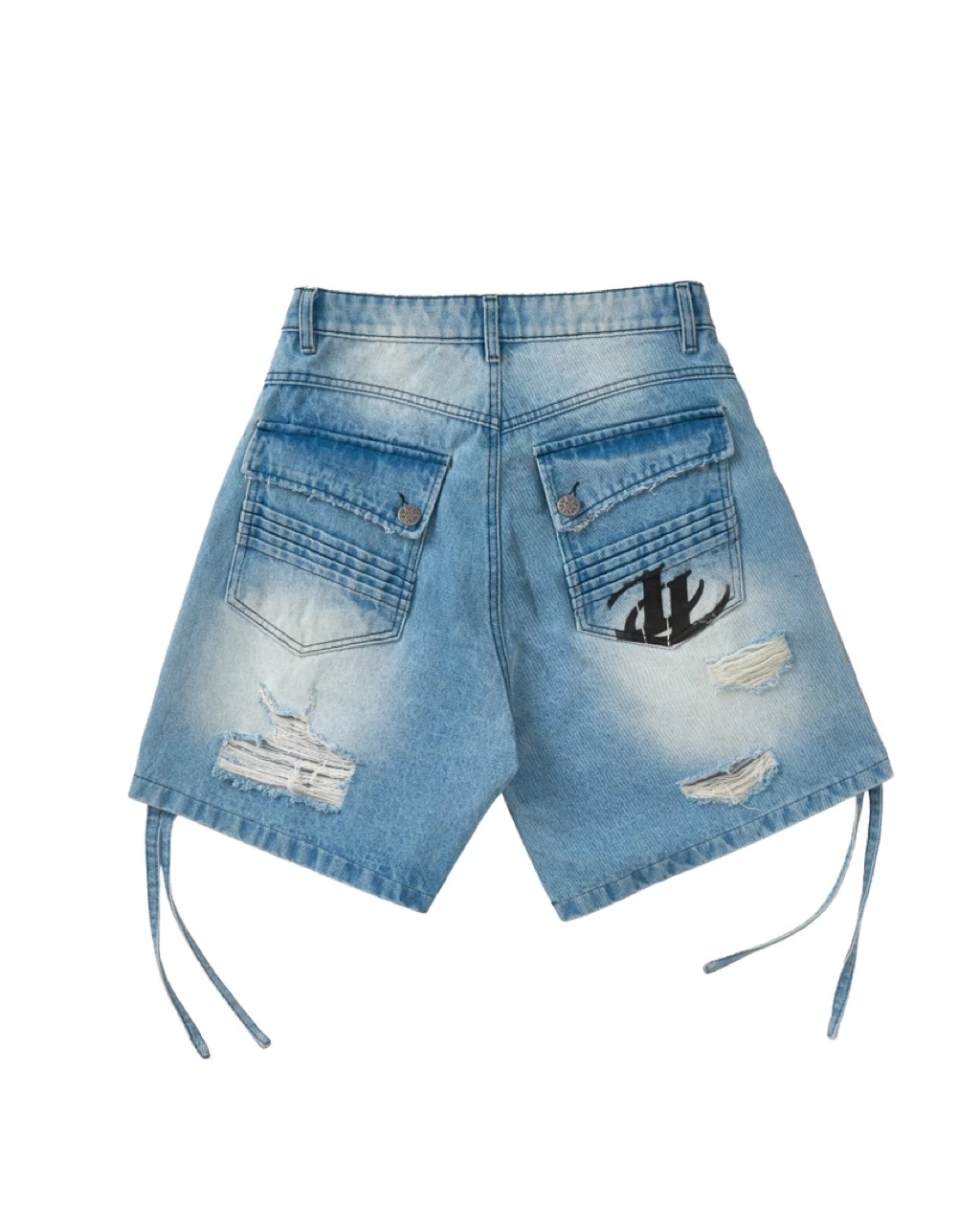 Quần Ngắn InsaneClo DROP SHORTS Form Ngắn Trên Gối Unisex Chất Liệu Denim