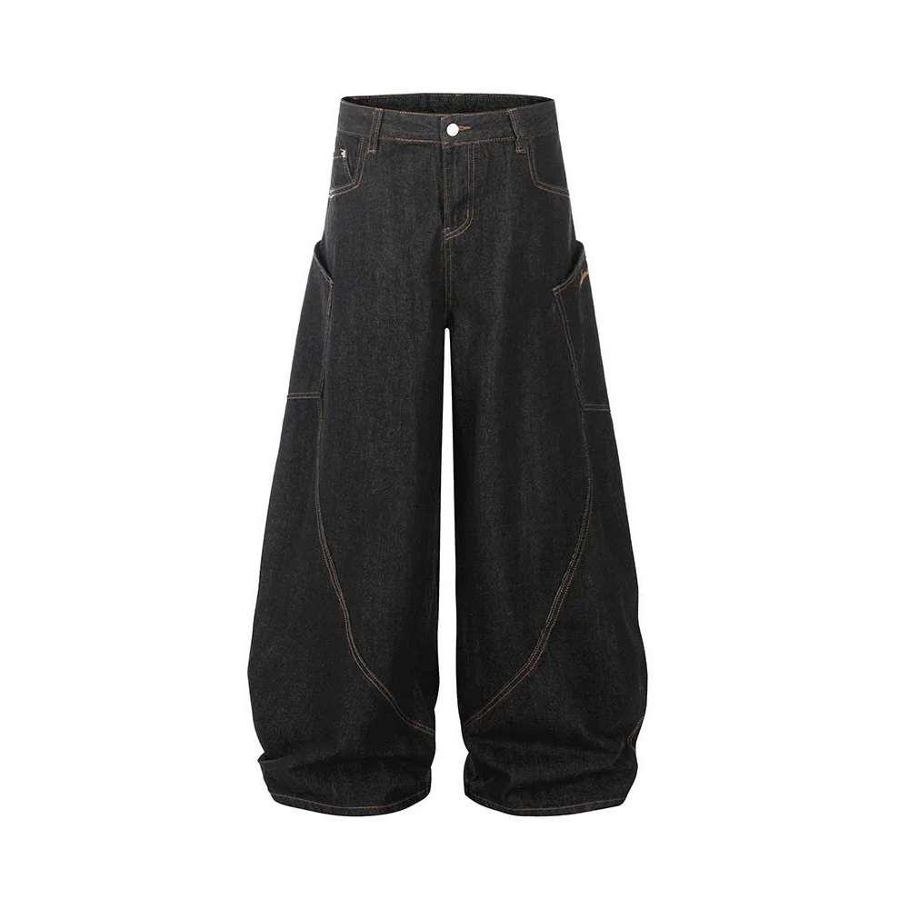 Quần Jean Dài Ống Rộng Túi Kiểu Thêu 𝐂𝐎𝐎𝐋𝐂𝐑𝐄𝐖 Unisex Nam Nữ QTD066