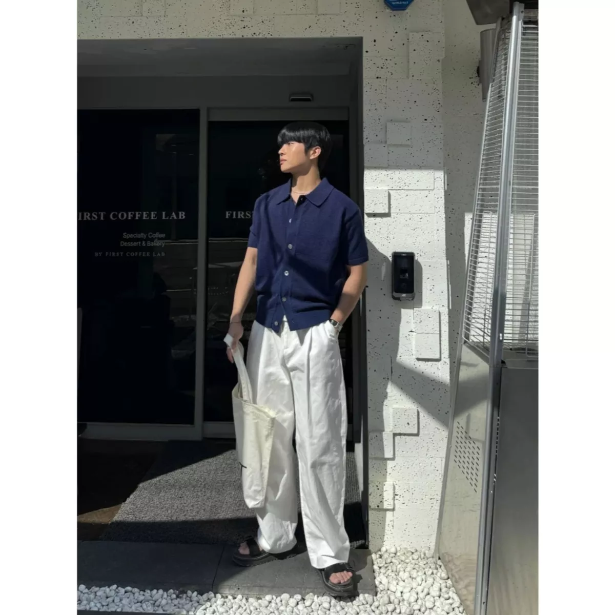 Áo Cardigan Len Dệt Kim Cổ Bẻ 𝐂𝐎𝐎𝐋𝐂𝐑𝐄𝐖 Ngắn Tay Form Regular Unisex Phong Cách Thời Trang Hàn Quốc - ALH08 APN108