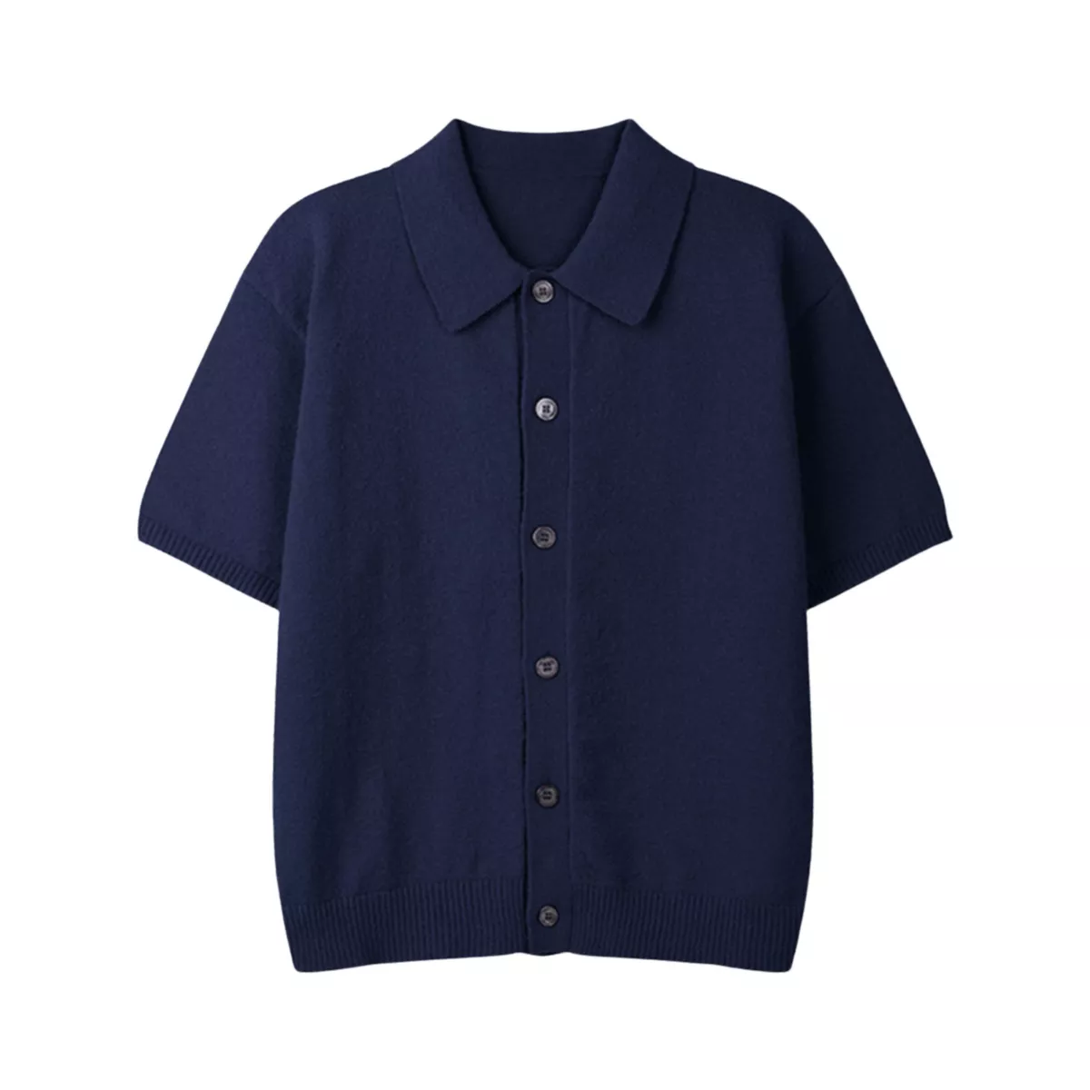 Áo Cardigan Len Dệt Kim Cổ Bẻ 𝐂𝐎𝐎𝐋𝐂𝐑𝐄𝐖 Ngắn Tay Form Regular Unisex Phong Cách Thời Trang Hàn Quốc - ALH08 APN108