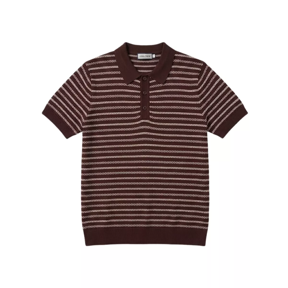 Áo Polo Len Dệt Kim Họa Tiết Sọc Ngang 𝐂𝐎𝐎𝐋𝐂𝐑𝐄𝐖 Unisex Form Oversized Phong Cách Thời Trang Hàn Quốc ALH12 APN115