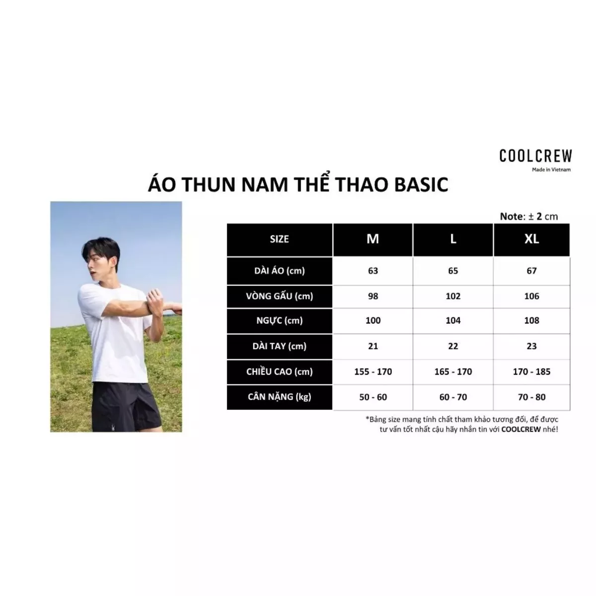 Áo Thun Nam Thể Thao 𝐂𝐎𝐎𝐋𝐂𝐑𝐄𝐖 Basic Vải Thun Lạnh Cao Cấp Thoải Mái Thoáng Mát Phong Cách Thời Trang Năng Động ATN106