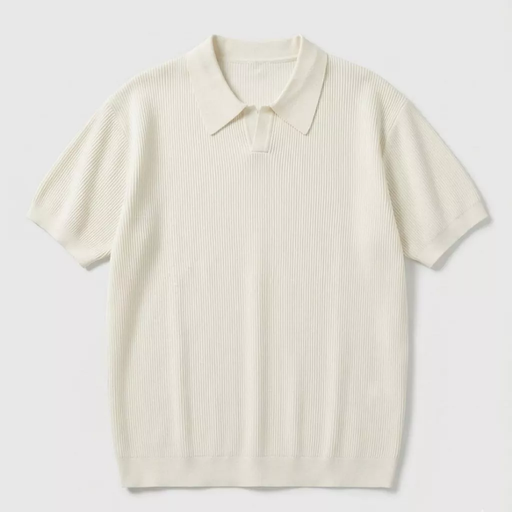 Áo Polo Len Xếp Ly 𝐂𝐎𝐎𝐋𝐂𝐑𝐄𝐖 Tay Ngắn Form Regular Fit Cao Cấp Mát Nhẹ Phong Cách Hàn Quốc ALH04 APN096
