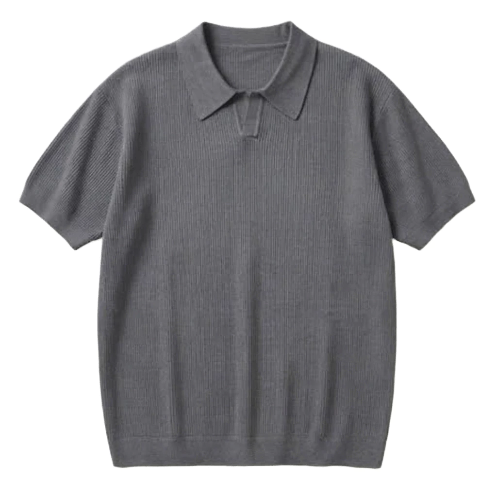 Áo Polo Len Xếp Ly 𝐂𝐎𝐎𝐋𝐂𝐑𝐄𝐖 Tay Ngắn Form Regular Fit Cao Cấp Mát Nhẹ Phong Cách Hàn Quốc ALH04 APN096