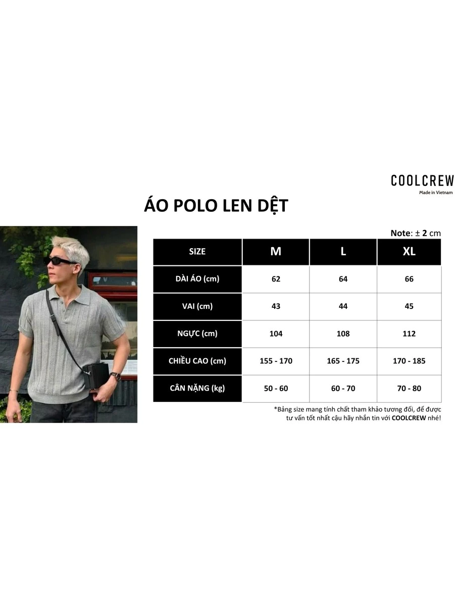 Áo Polo Ngắn Tay Len Dệt Kim Cotton 𝐂𝐎𝐎𝐋𝐂𝐑𝐄𝐖 Form Regular Fit Phong Cách Trẻ Trung Hàn Quốc ALC01 ALN058