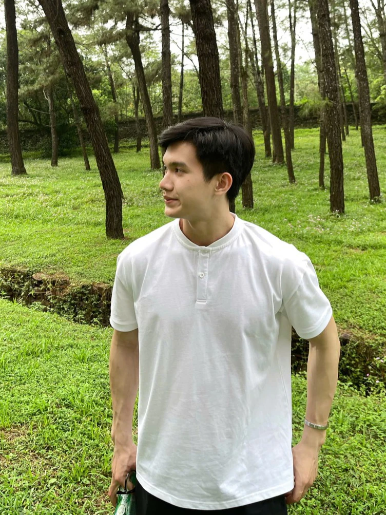 Áo Thun Cổ Trụ Ver 1 𝐂𝐎𝐎𝐋𝐂𝐑𝐄𝐖 100% Cotton 2 Chiều Unisex Menswear Phong Cách Hàn Quốc Năng Động ATN012