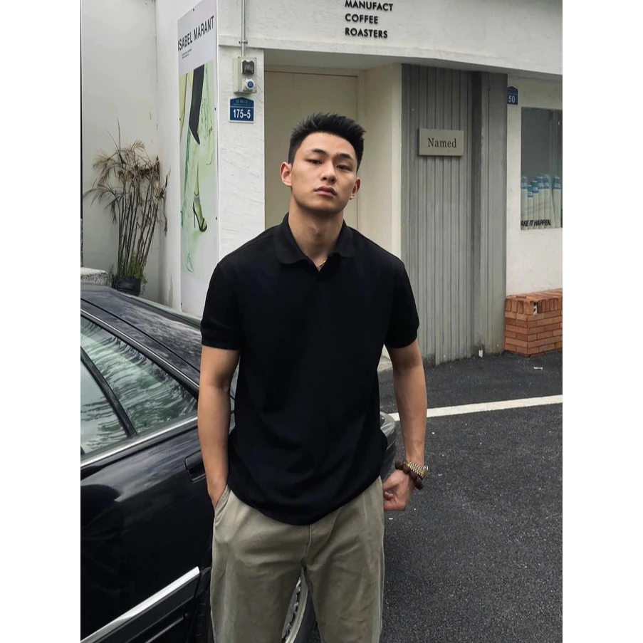 Áo Thun Polo Cá Sấu Nam 𝐂𝐎𝐎𝐋𝐂𝐑𝐄𝐖 Chất Vải Cotton Co Giãn 2 Chiều Thoáng Khí APN038