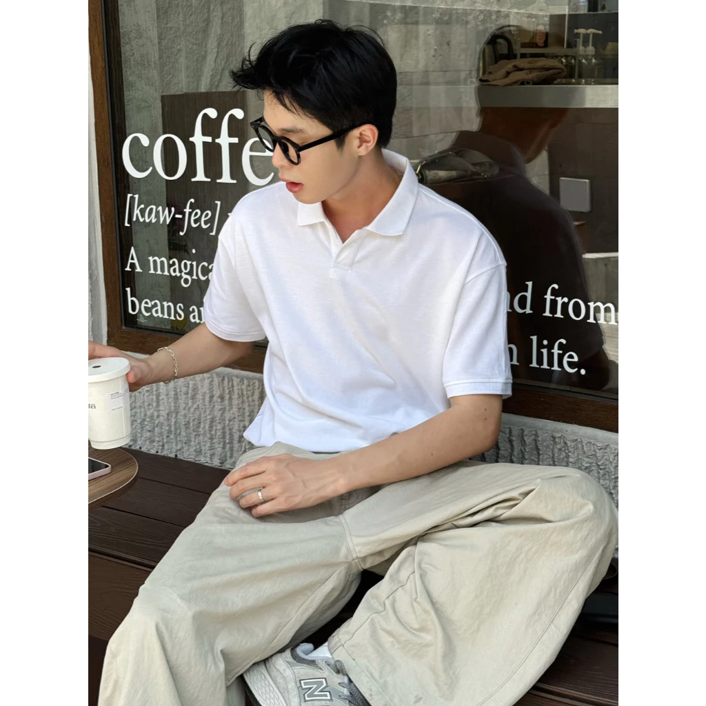 Áo Thun Polo Cá Sấu Nam 𝐂𝐎𝐎𝐋𝐂𝐑𝐄𝐖 Chất Vải Cotton Co Giãn 2 Chiều Thoáng Khí APN038