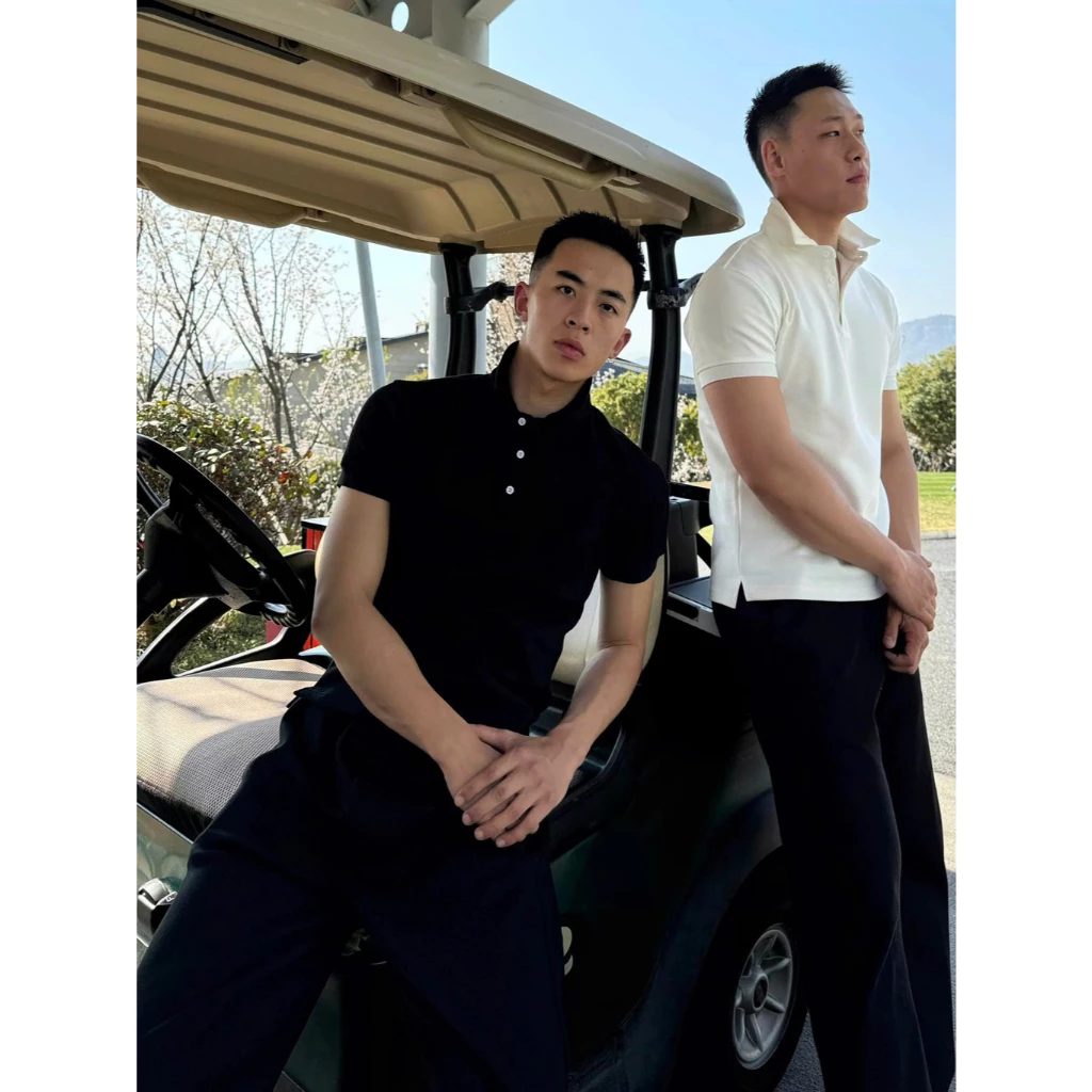 Áo Thun Polo Cổ Cúc 𝐂𝐎𝐎𝐋𝐂𝐑𝐄𝐖 Vải Cotton Cao Cấp Co Giãn 2 Chiều Unisex Thời Trang Thu Hè APN021