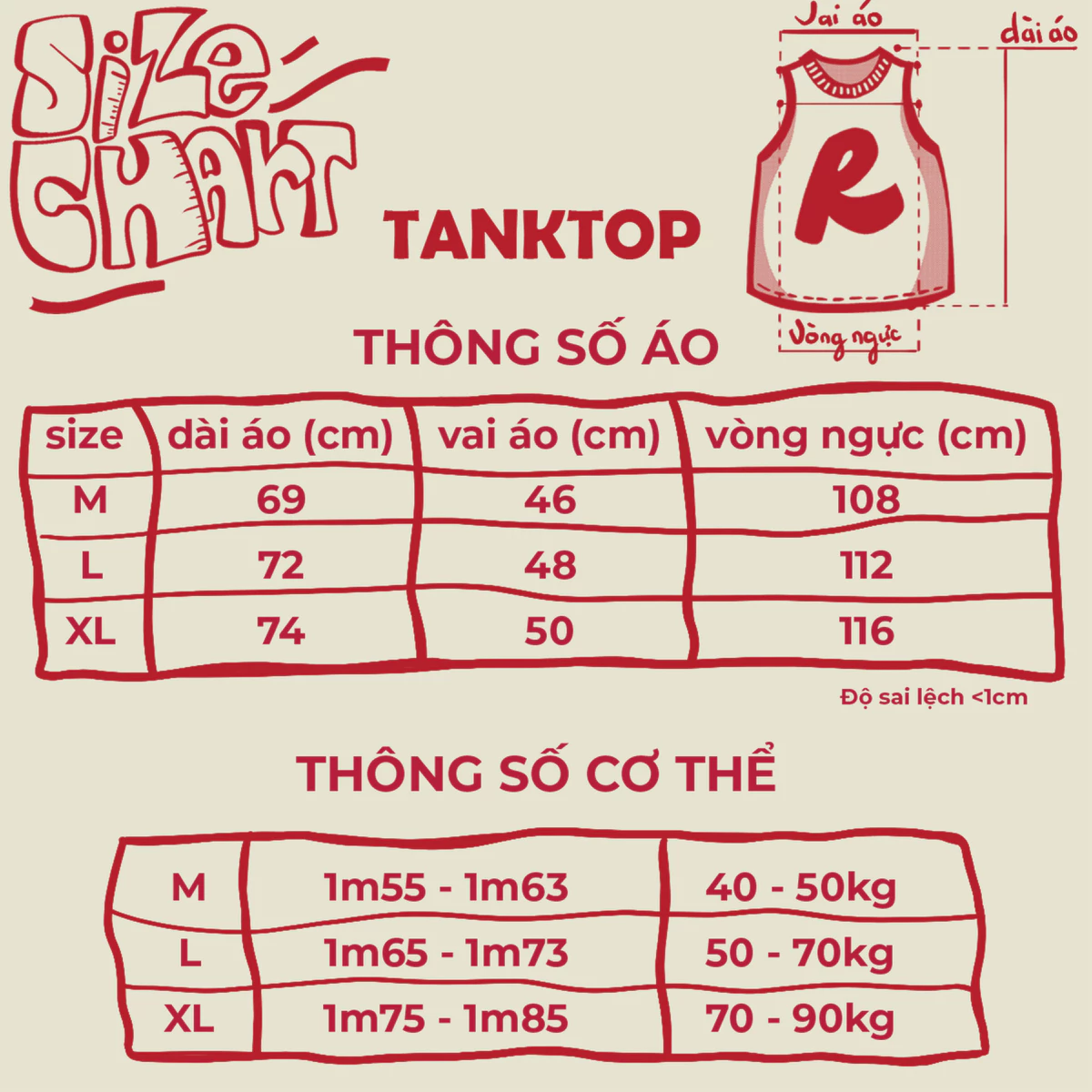 Áo Tanktop REUNION "FREEDOM" TT10