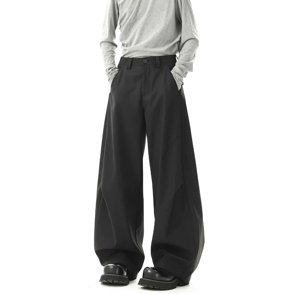 Quần Âu Ống Rộng Basic 𝐂𝐎𝐎𝐋𝐂𝐑𝐄𝐖 Unisex Nam Nữ Phong Cách Thời Trang QED109