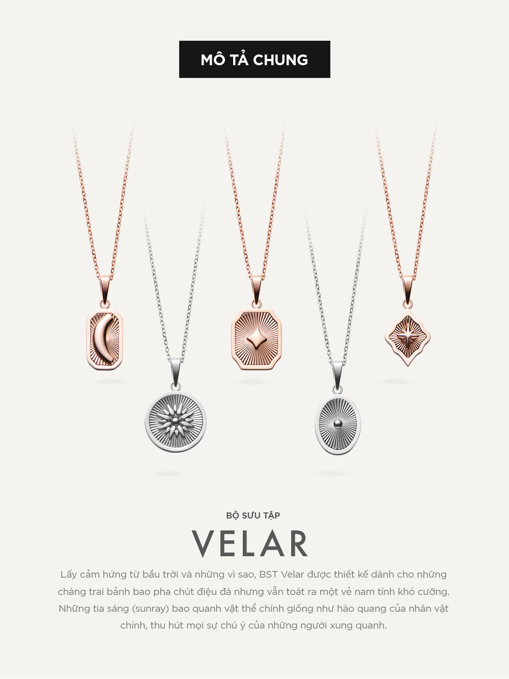 Bộ Sưu Tập Dây Chuyền Nam Curnon Velar Collection - Trang Sức Vòng Xích Phong Cách Mạnh Mẽ, Cá Tính - Thép Không Gỉ