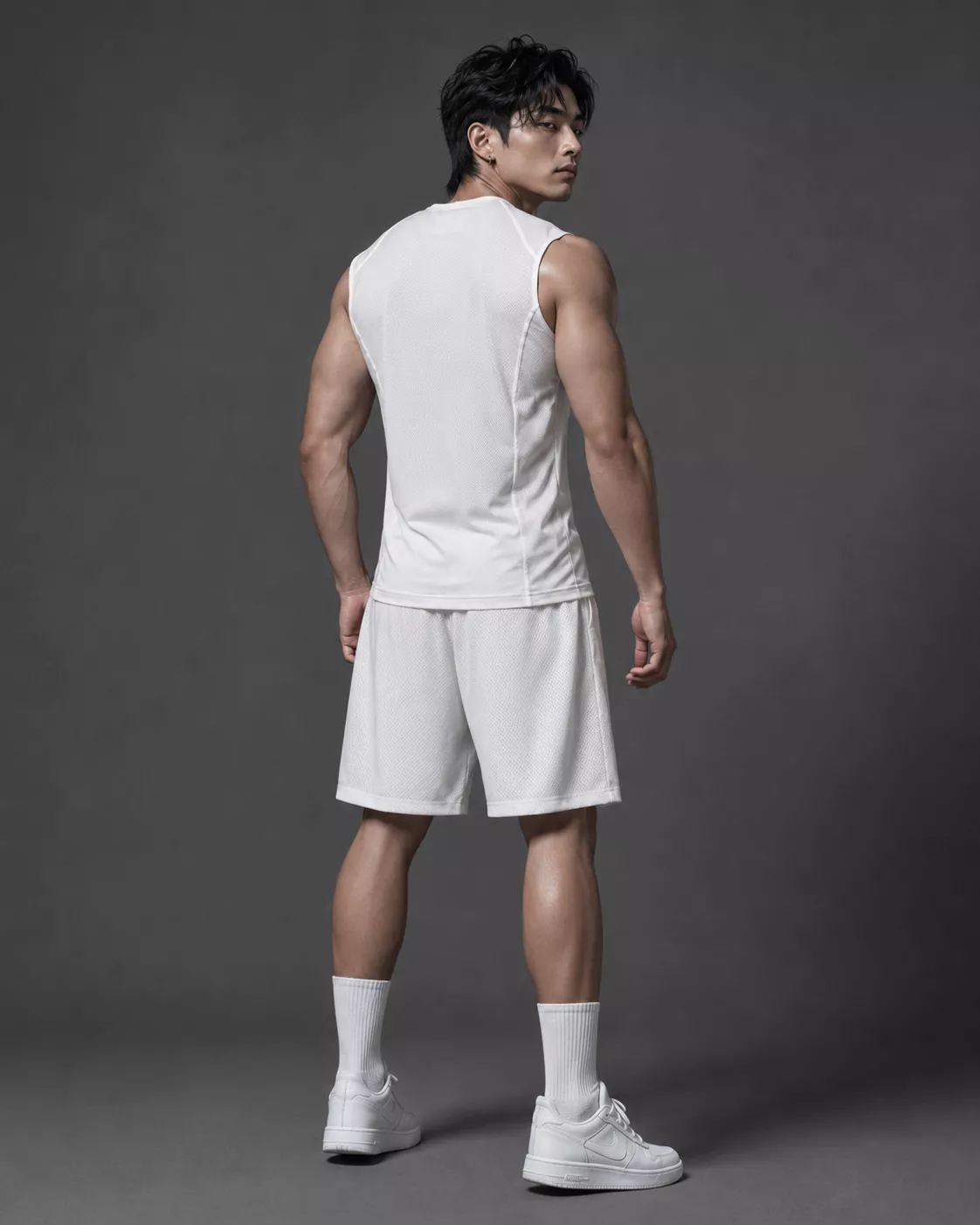 Áo ba lỗ màu TRẮNG/ ĐEN/ XÁM Degrey Sport Tank Top Body