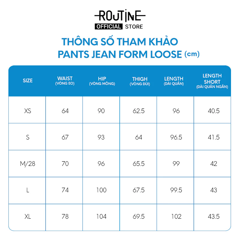 Quần Jeans Nữ Ống Rộng Form Loose - Routine 10F25DPAW033