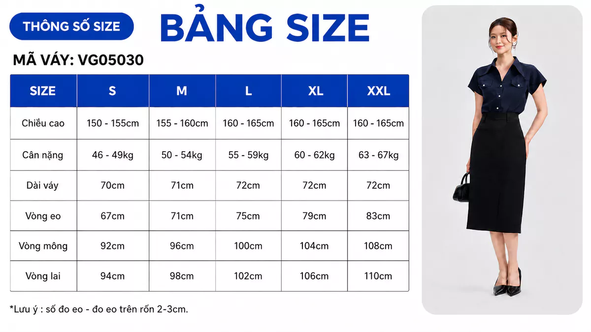 Chân Váy Nữ GUMAC Form Suông Xẻ Tà Túi Kiểu Vải Cotton Chéo Hiện Đại VG05030