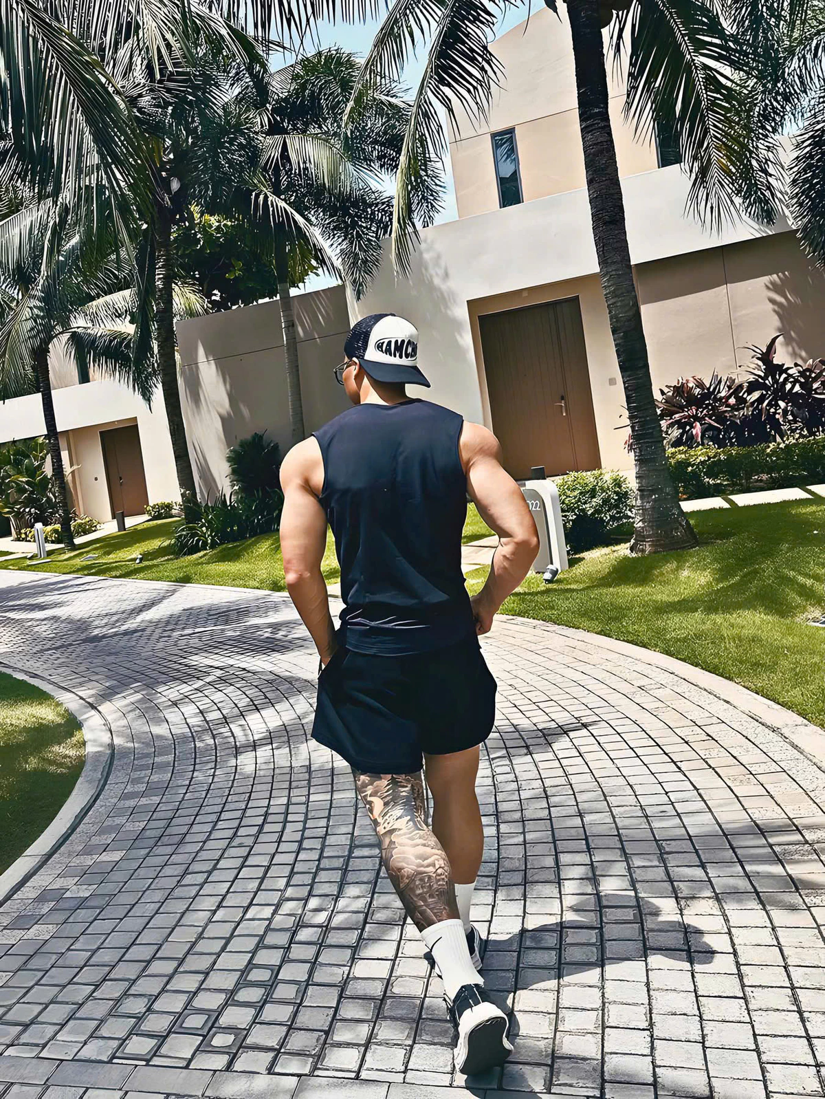 Áo ba lỗ màu TRẮNG/ ĐEN/ XÁM Degrey Sport Tank Top Body