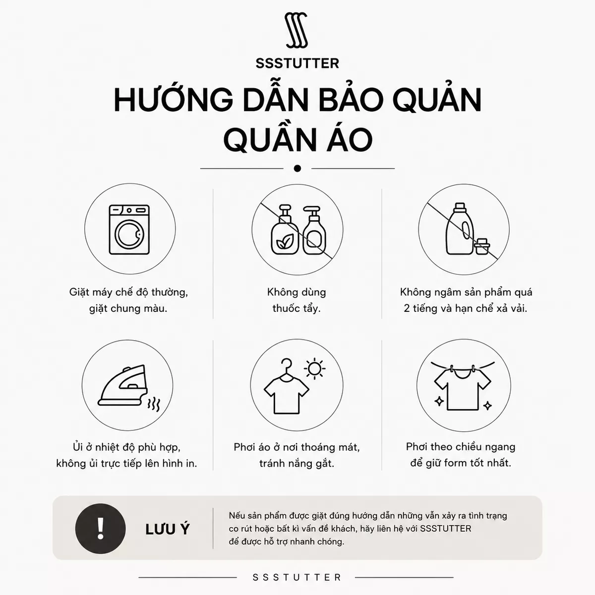 Quần Tây Nam SSSTUTTER Composer Monochrome Trousers Ống Rộng Ly Form Straight Cao Cấp