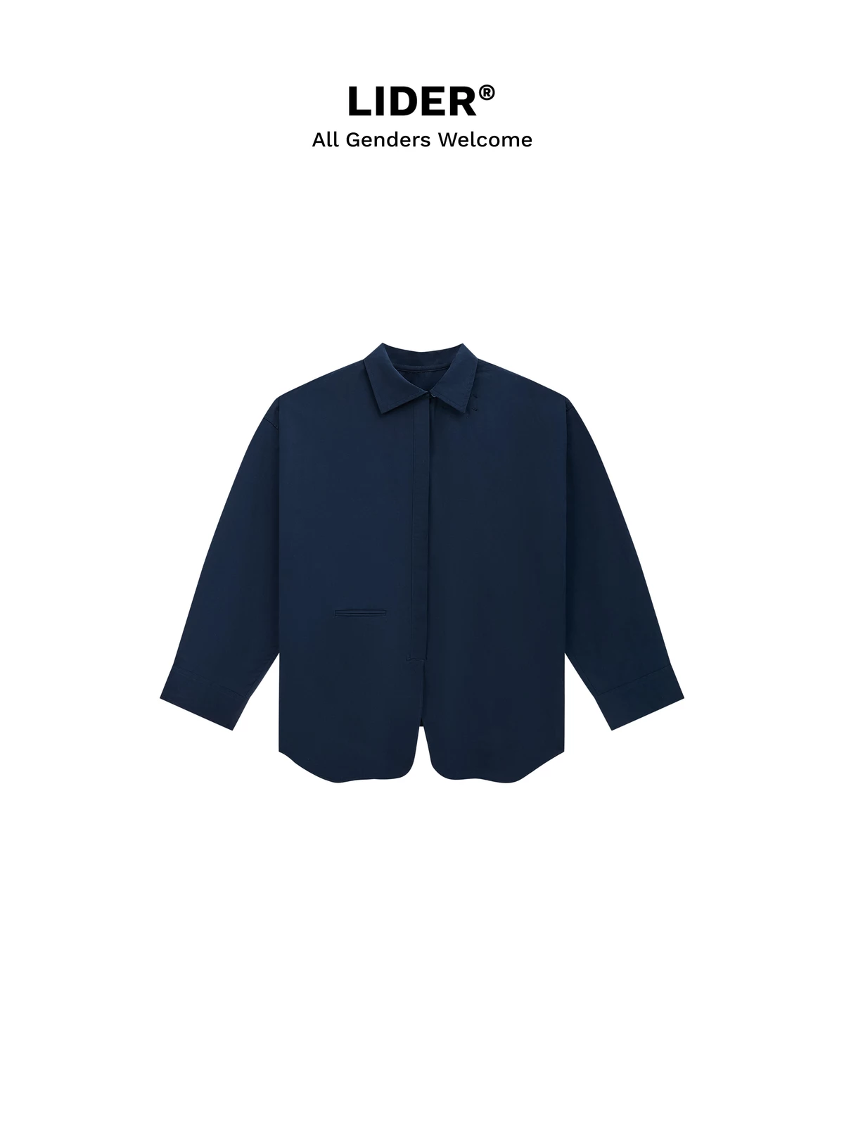 Áo Sơ Mi Tay Dài Phom Rộng Oversized Unisex LIDER DAILY OFFICER SHIRT