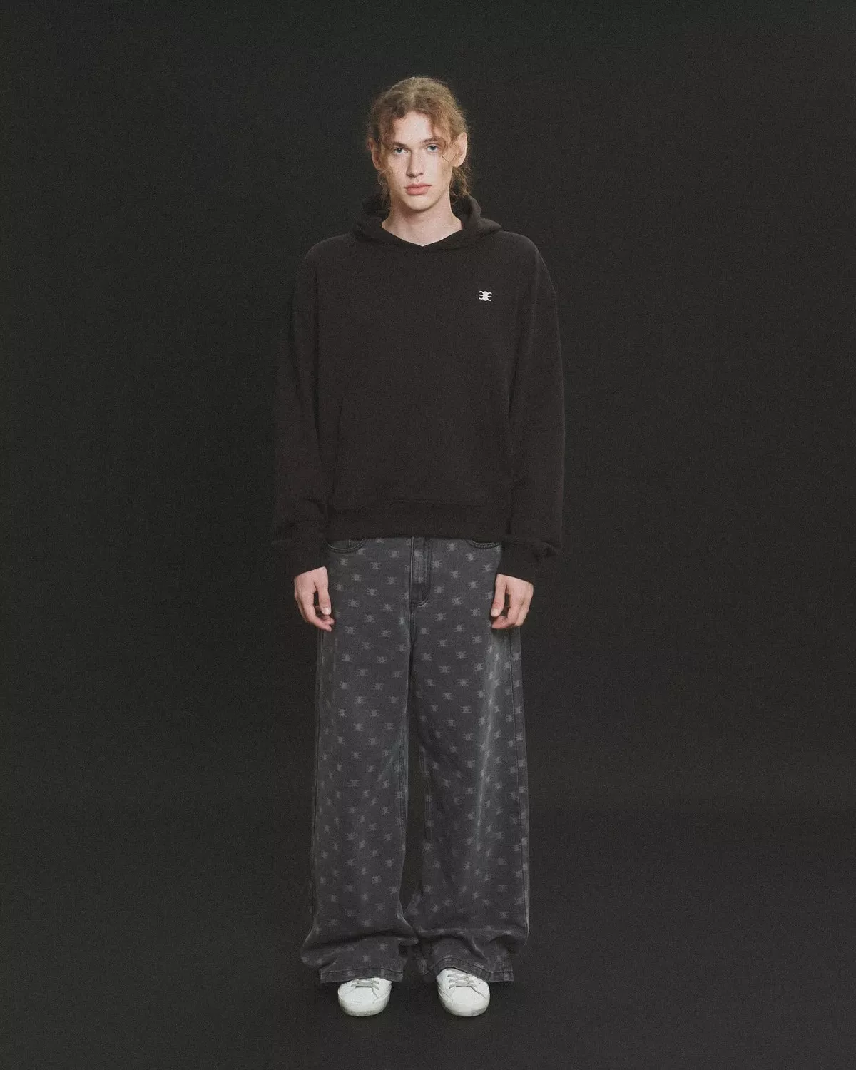 Eleven - Áo Nỉ Hoodie Unisex Nam Nữ Thêu Mono | Màu Đen