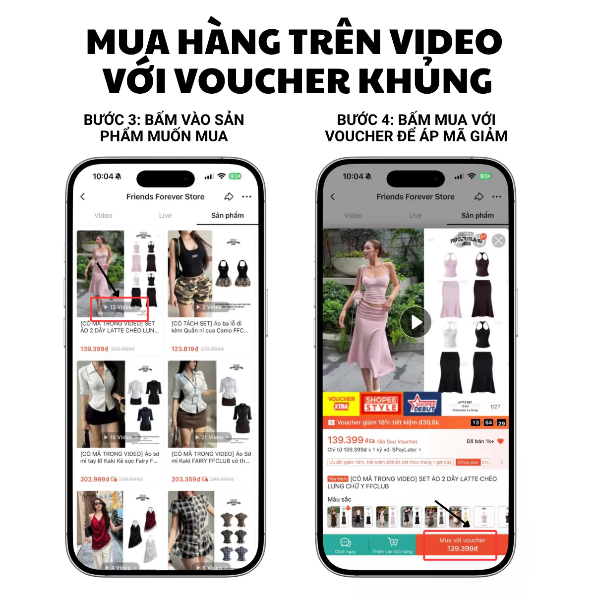 FFCLUB - Set Áo lụa form Crop trễ vai CROISSANT đi kèm chân váy Lụa 2 lớp Set dự tiệc