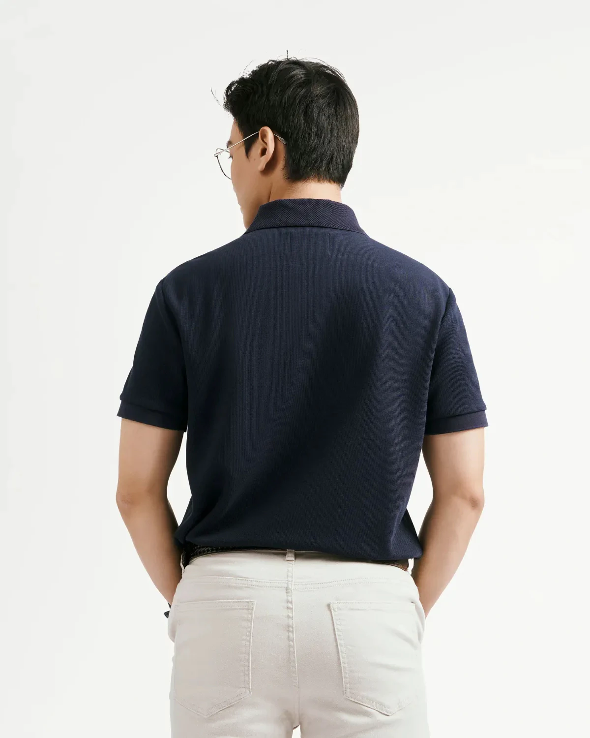 Áo Polo Tay Ngắn Nam Phối Cổ Form Fitted - Routine 10F25POL001