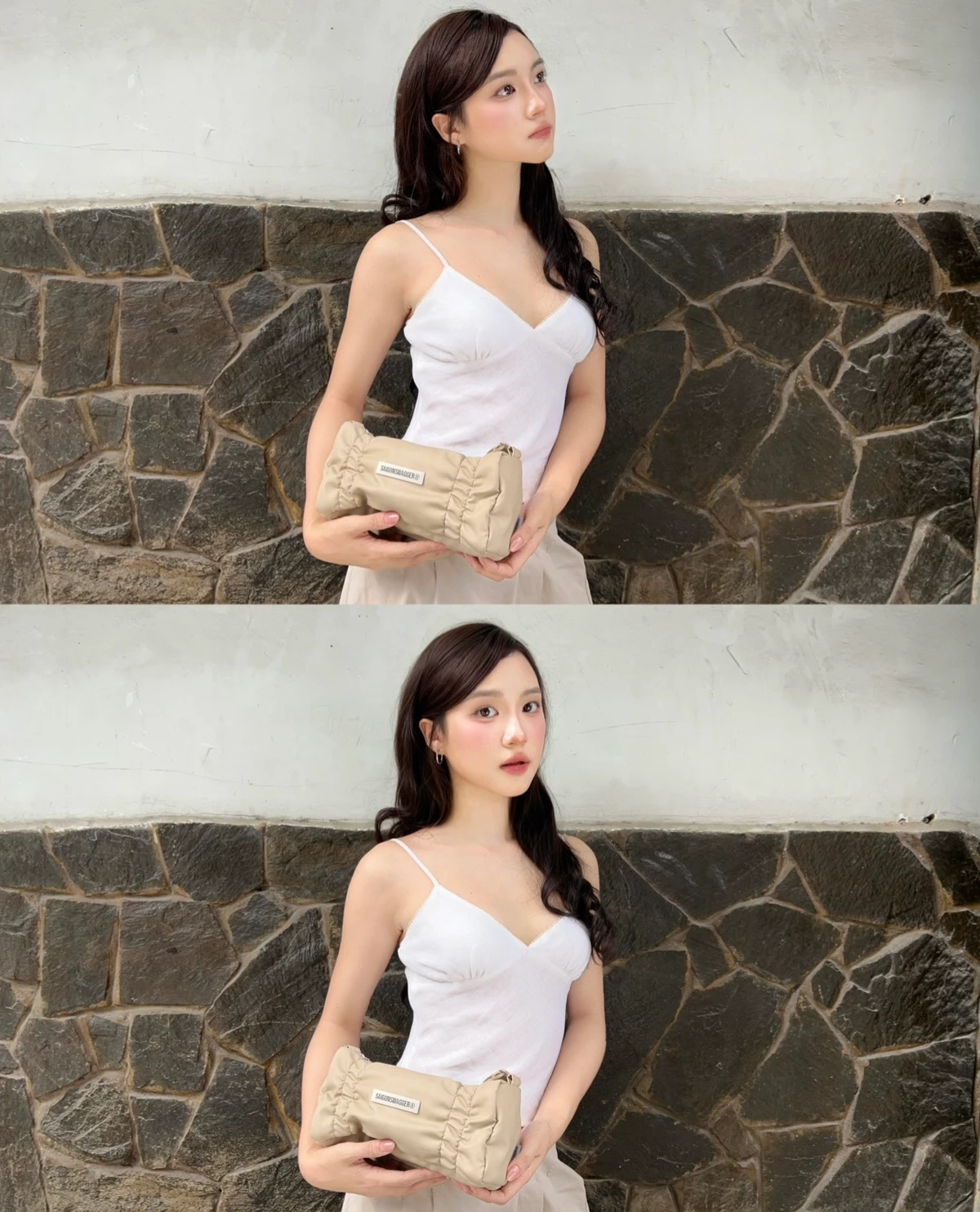 Túi Xách Da Saigonswagger® SGS ROLLÉ LEATHER BAG Túi Đeo Vai Cầm Tay