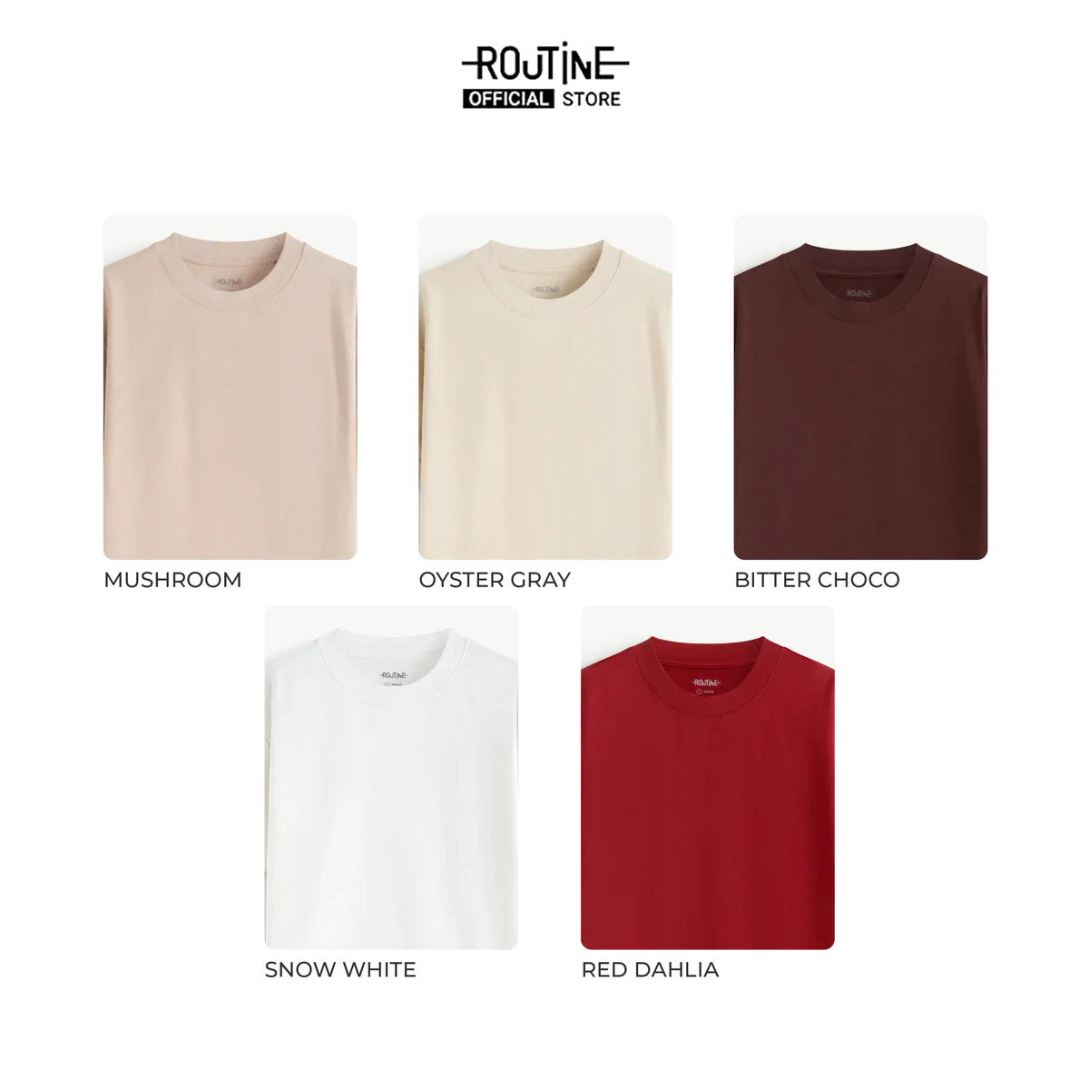 Áo Thun Tay Ngắn Nam Nhãn Trang Trí Form Regular - Routine 10F25TSS021
