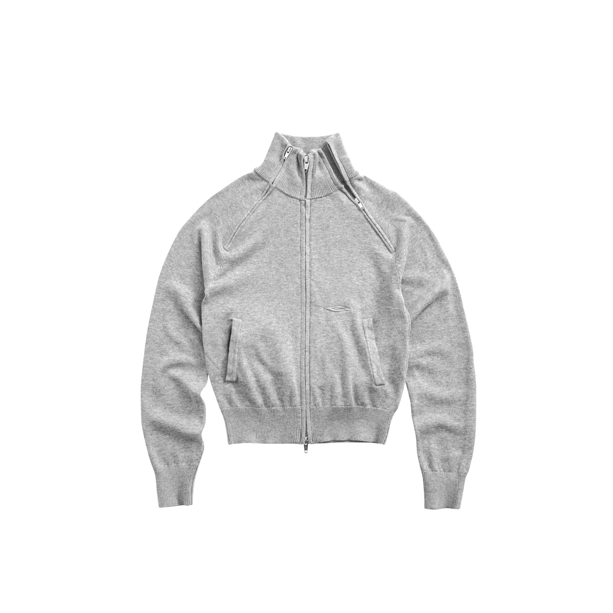 DUAL ZIP KNIT JACKET / ÁO ZIP LEN CỔ CAO / GAMBLE WORLDWIDE