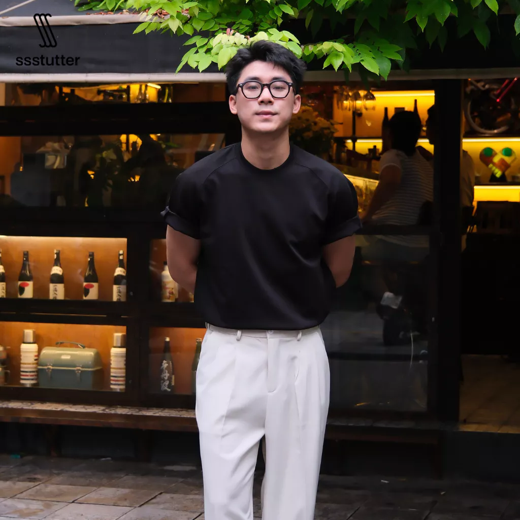 Áo Thun Nam SSSTUTTER Core Tee Form Relaxed Cotton Cao Cấp Thoáng Mát Dễ Phối Đồ