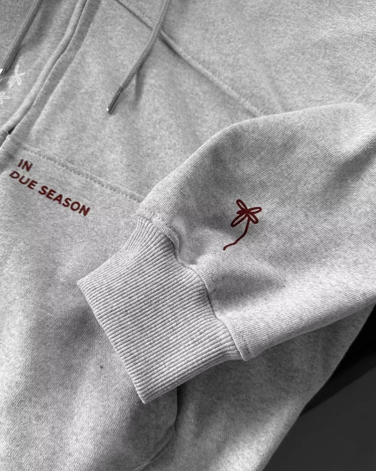 Áo Hoodie Zip GROWTH Cinder Form Rộng Oversize, Local Brand Chính Hãng