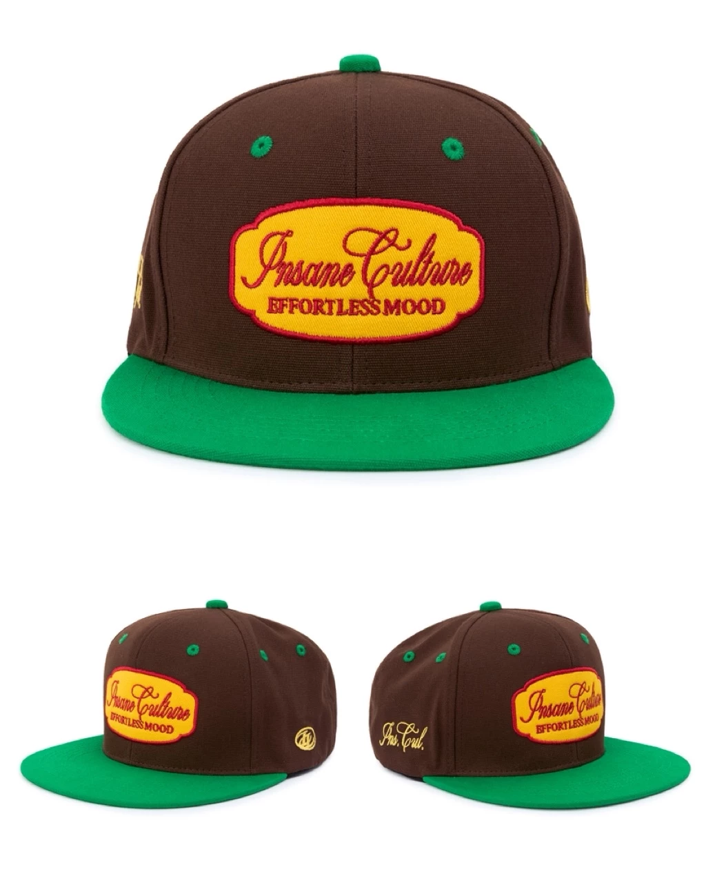 Nón Snapback InsaneClo RETRO PATCH 9FIFTY SNAPBACK Form 9FIFTY Unisex Vải Bố
