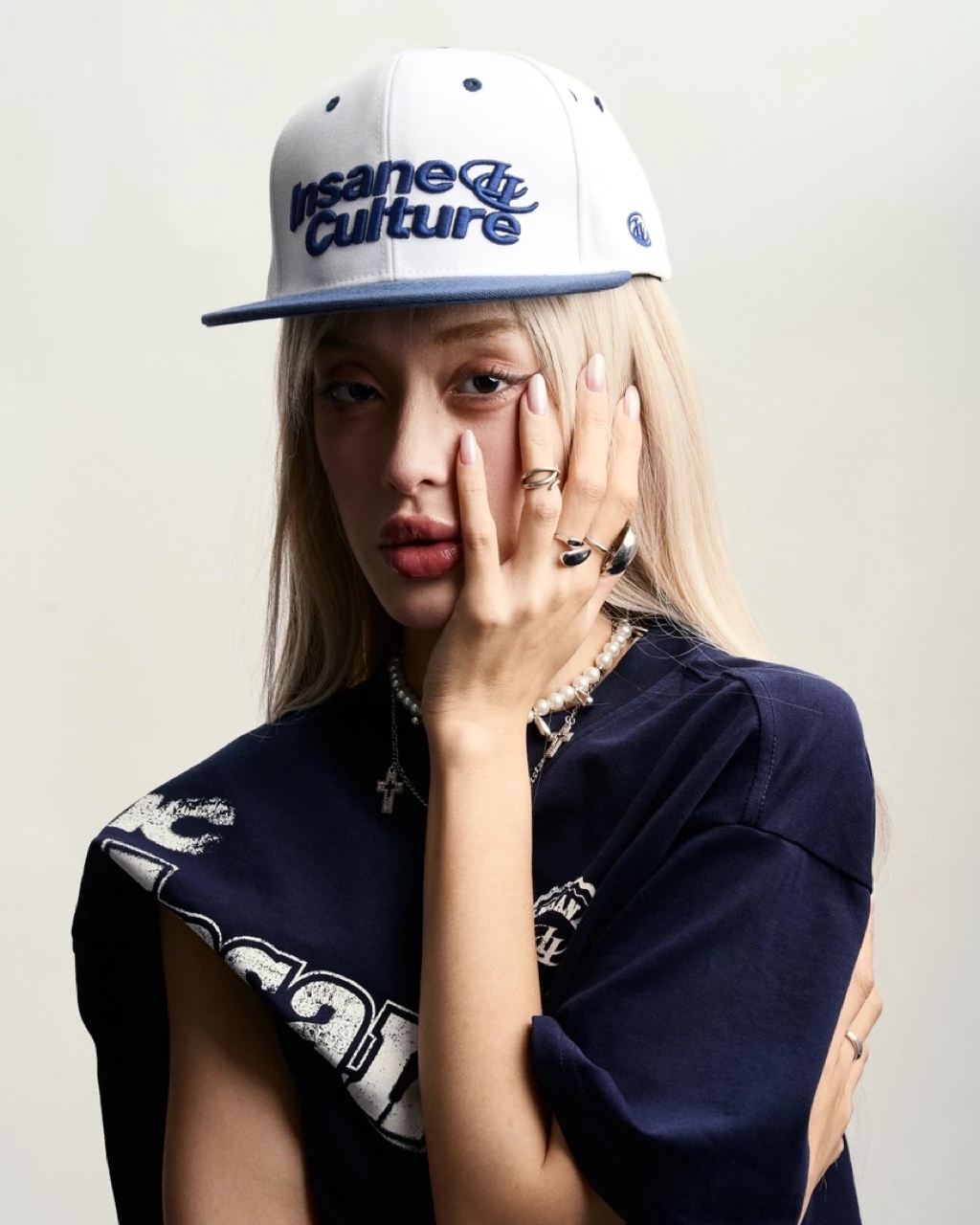 Nón Snapback InsaneClo BASIC 9FIFTY SNAPBACK Form 9FIFTY Unisex Vải Bố Dày