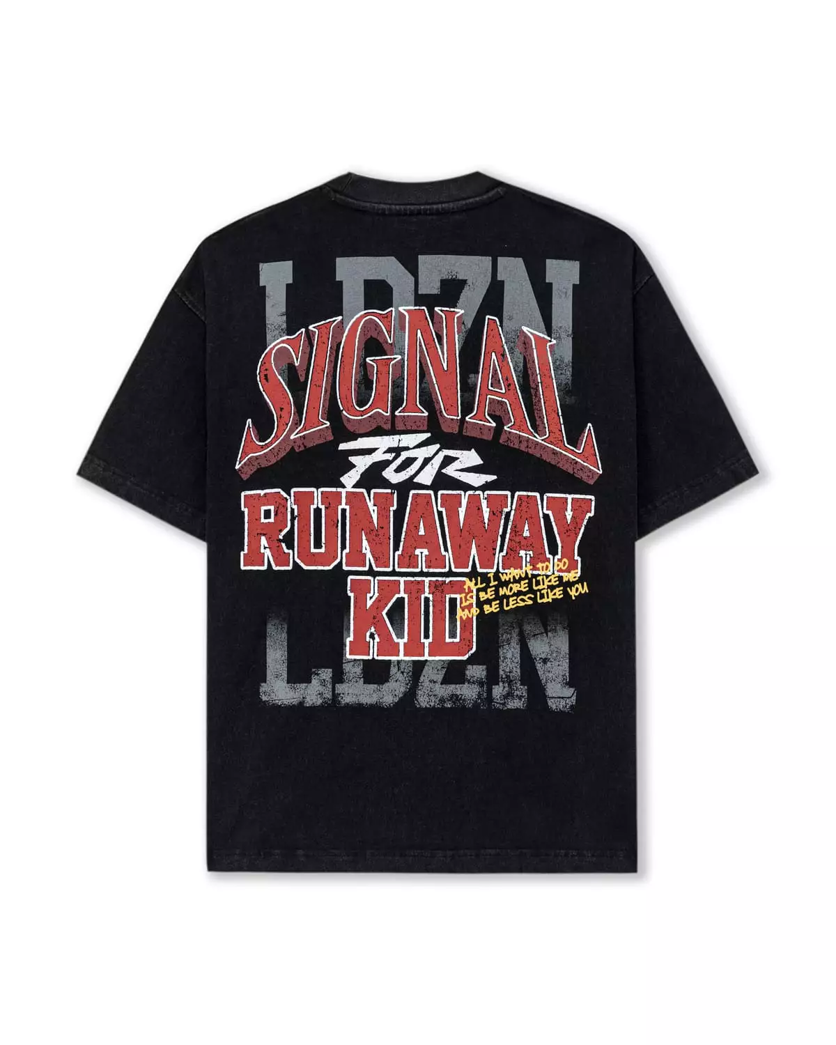 Áo phông ClownZ LDZN Signal Washed T-shirt heavy cotton 280 GSM cao cấp áo thun nam nữ unisex 280GSM