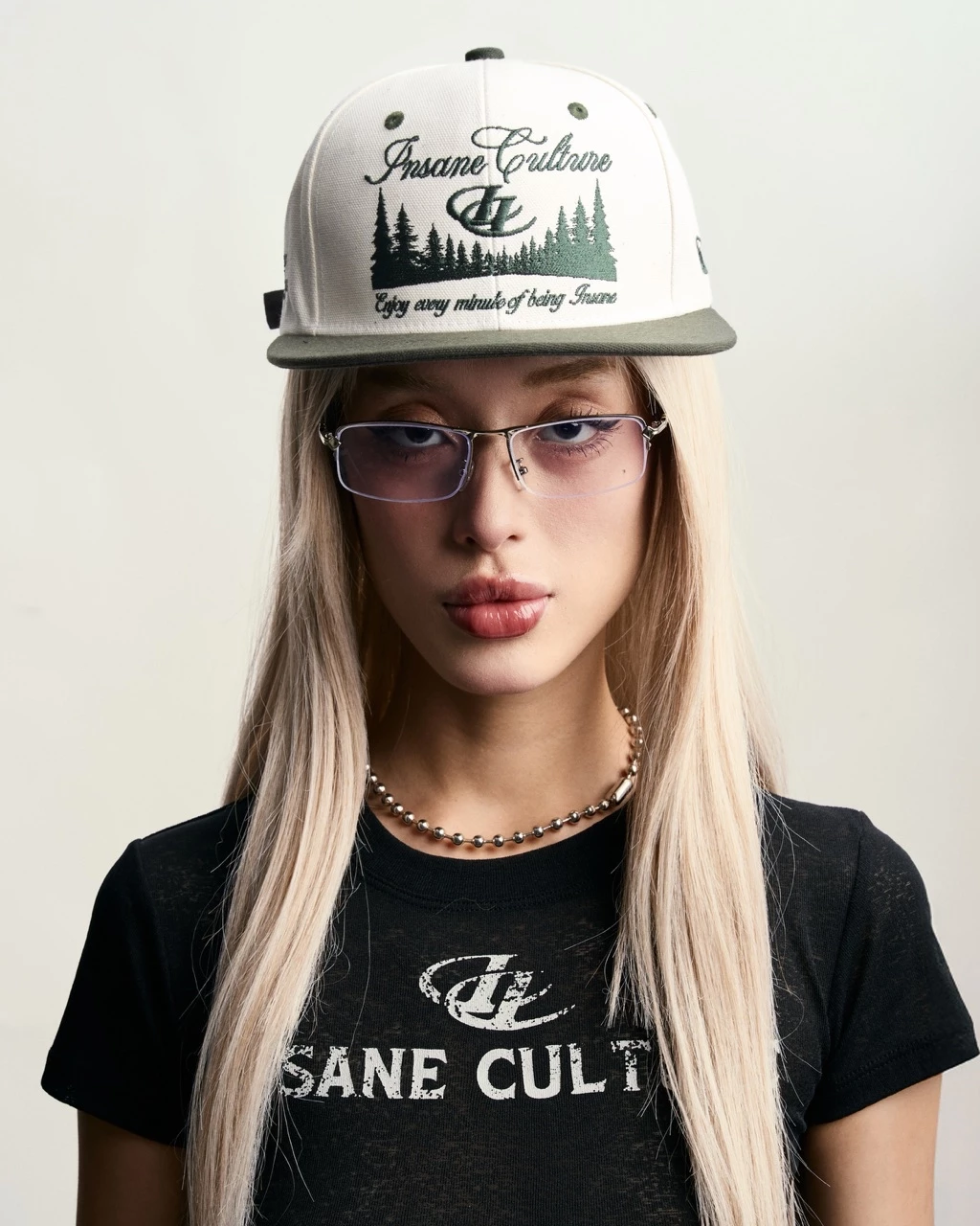 Nón InsaneClo FOREST 9FIFTY SNAPBACK Form 9FIFTY Unisex Vải Bố Dày
