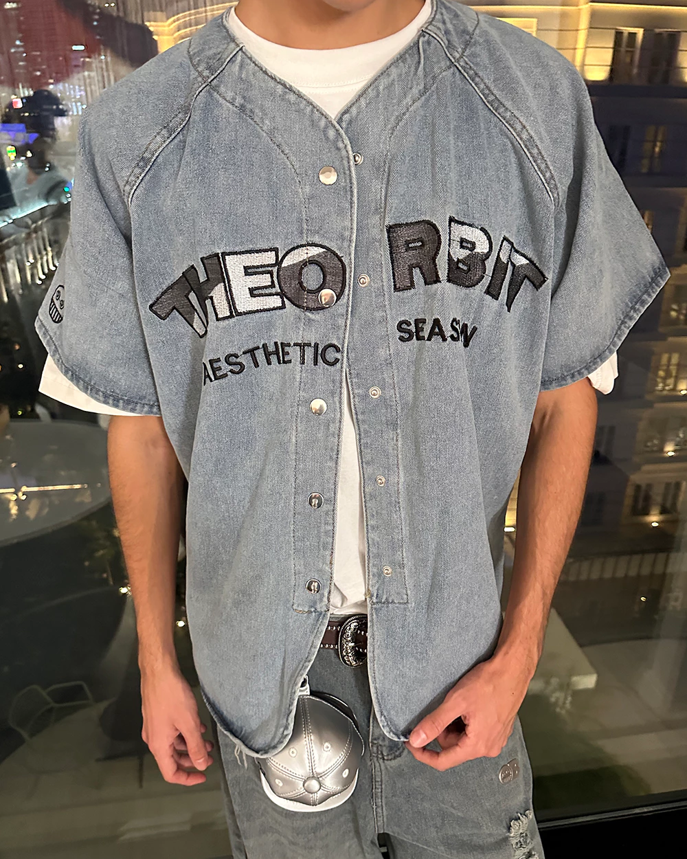 Quần Jean Nam Nữ The ORBIT Baggy Denim Grit - Local Brand Chính Hãng