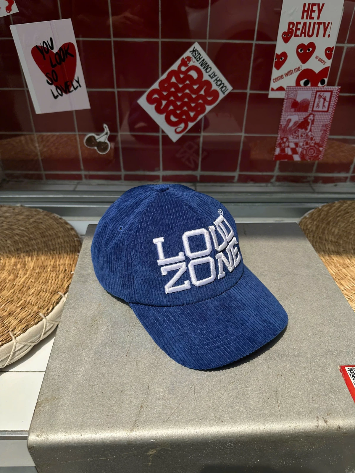 Mũ lưỡi trai ClownZ Loudzone Corduroy Logo Cap nam nữ nón hat local brand