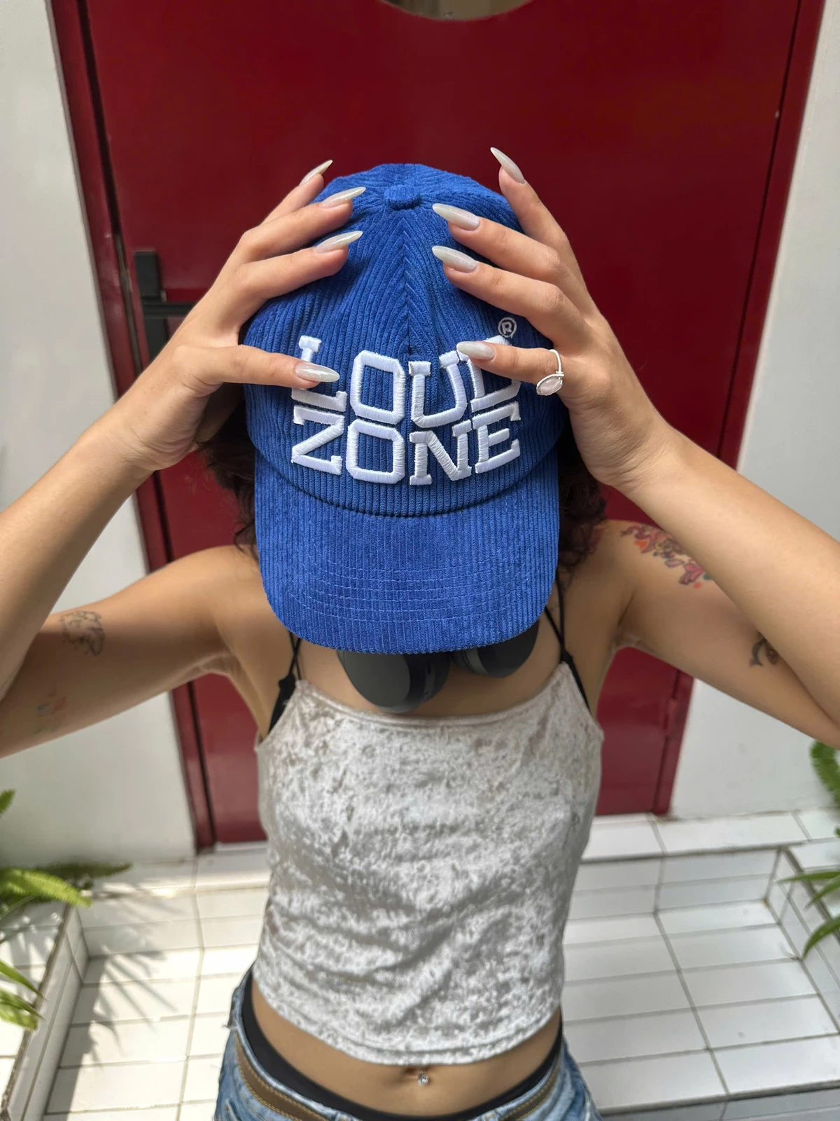 Mũ lưỡi trai ClownZ Loudzone Corduroy Logo Cap nam nữ nón hat local brand