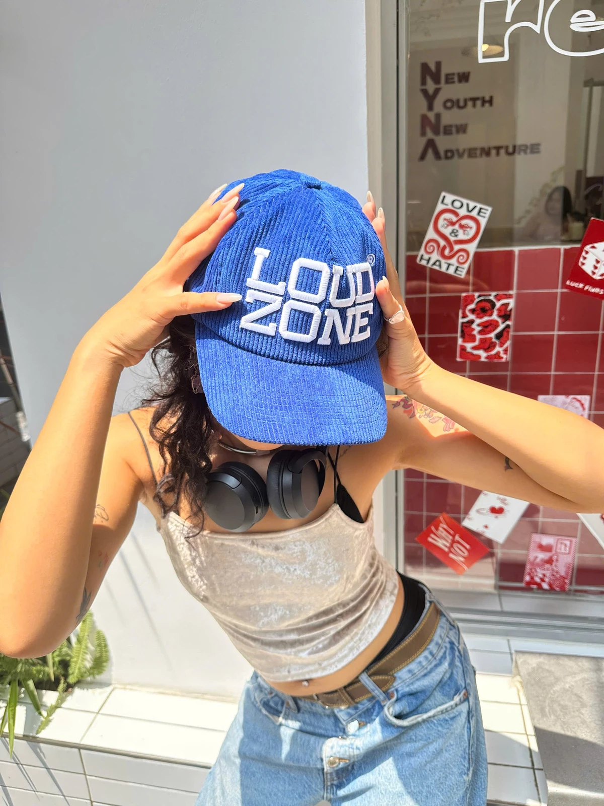 Mũ lưỡi trai ClownZ Loudzone Corduroy Logo Cap nam nữ nón hat local brand