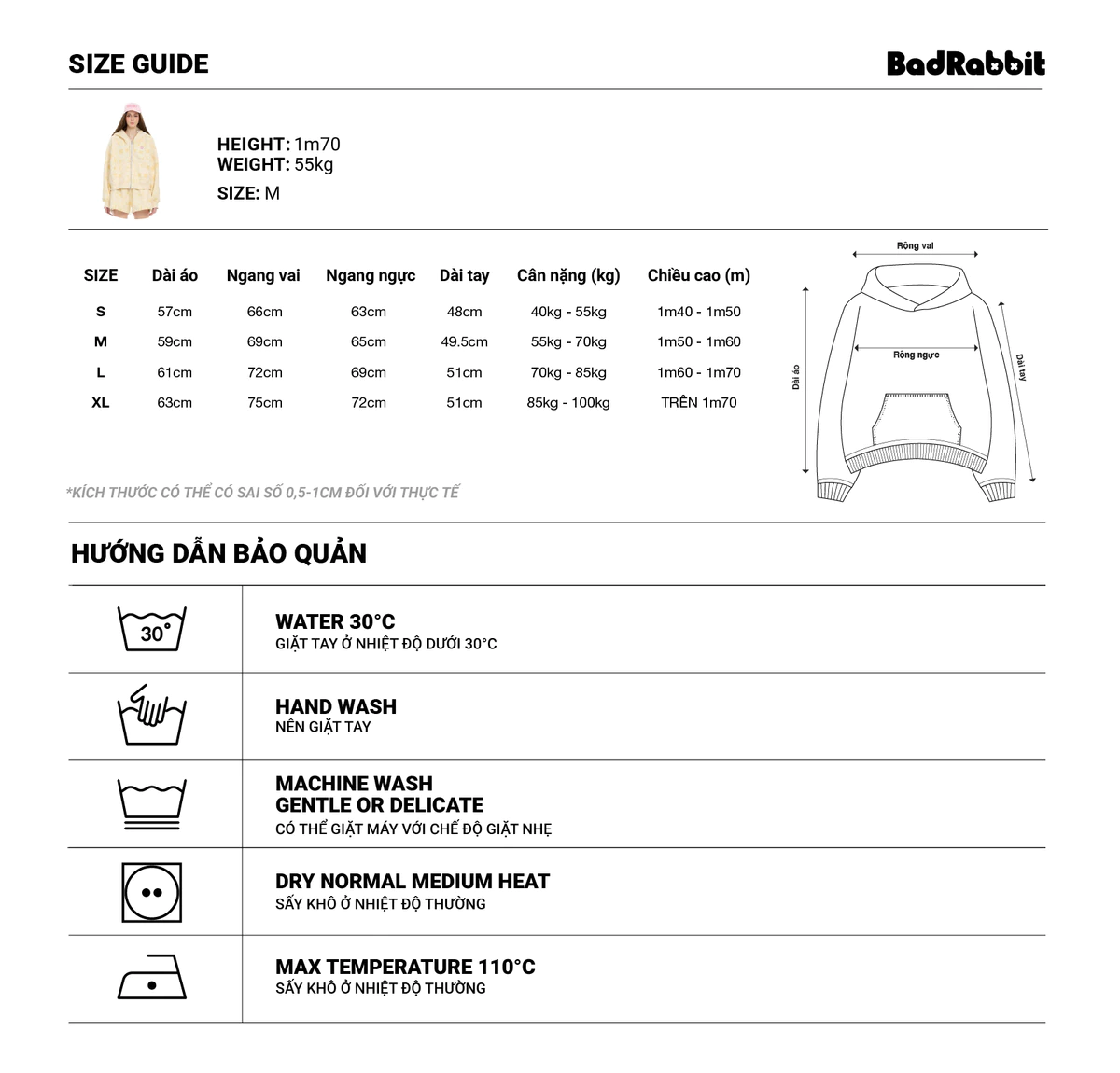 Áo Khoác Summer Rabbit Hoodie Zipper - Just Feel Collection - Local Brand Chính Hãng