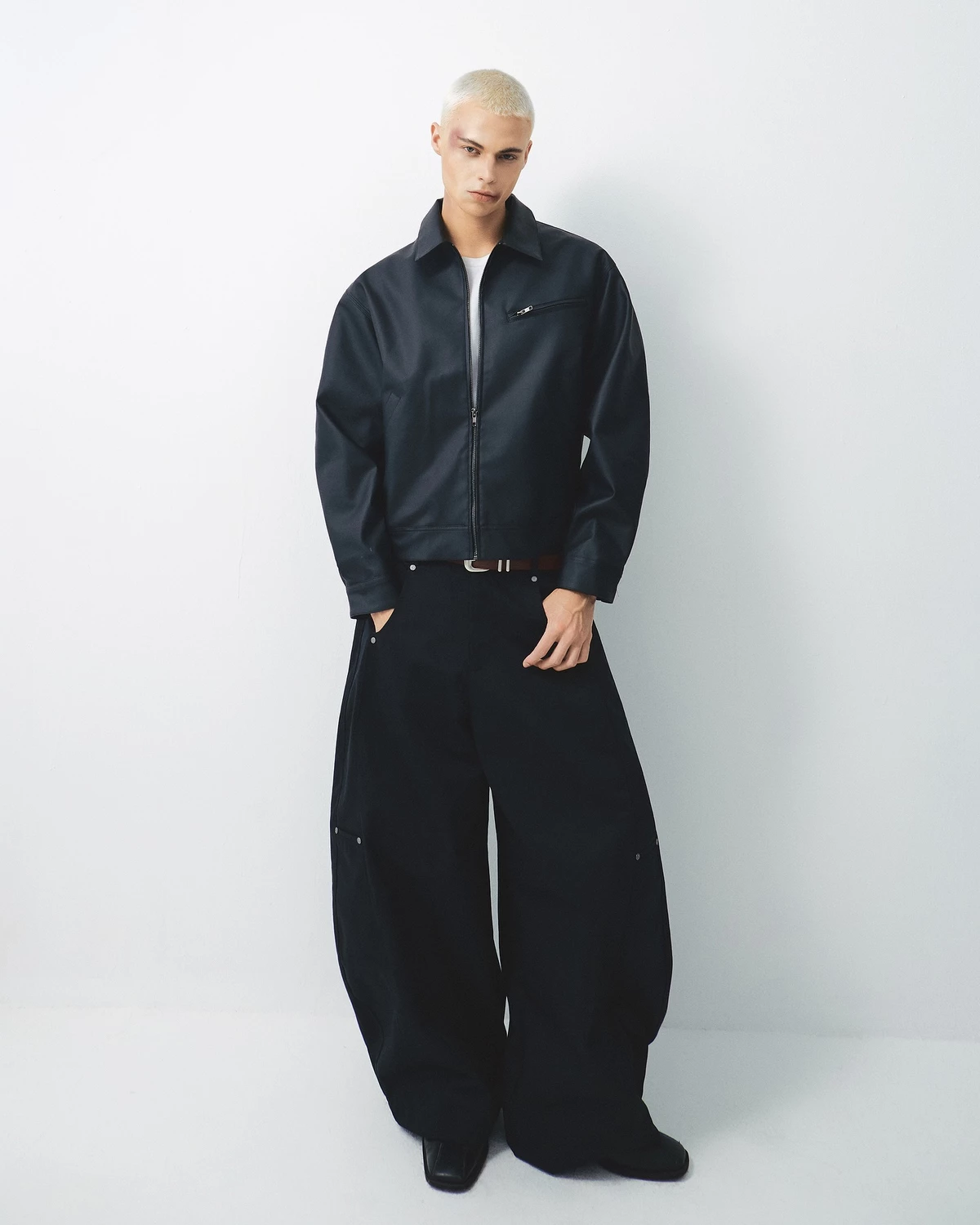 Quần Dài Ống Cong Chất Liệu Kaki Chính Hãng 67PERCENT/67% - COCOON KAKHI PANTS