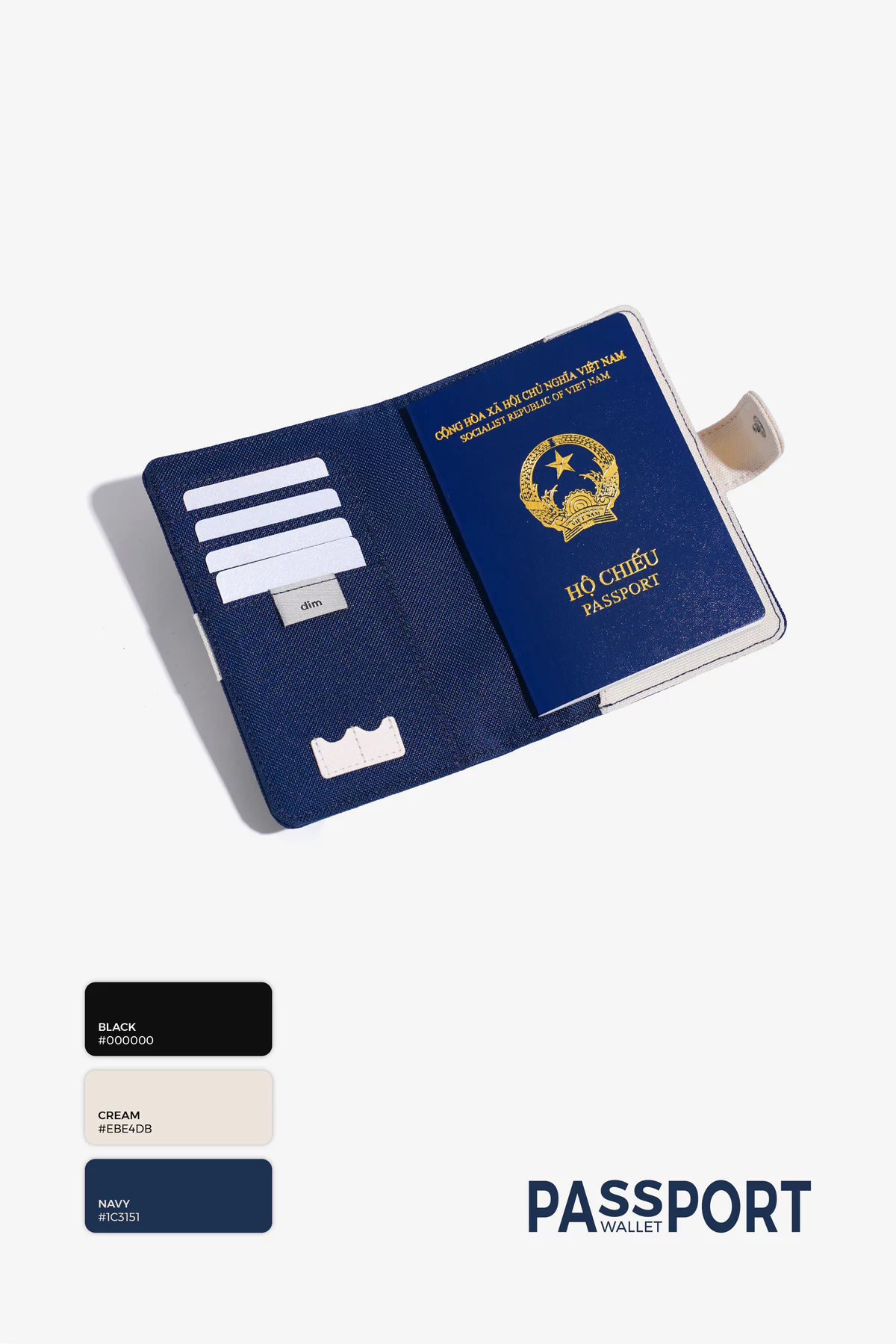 Ví đựng hộ chiếu DIM Passport Wallet