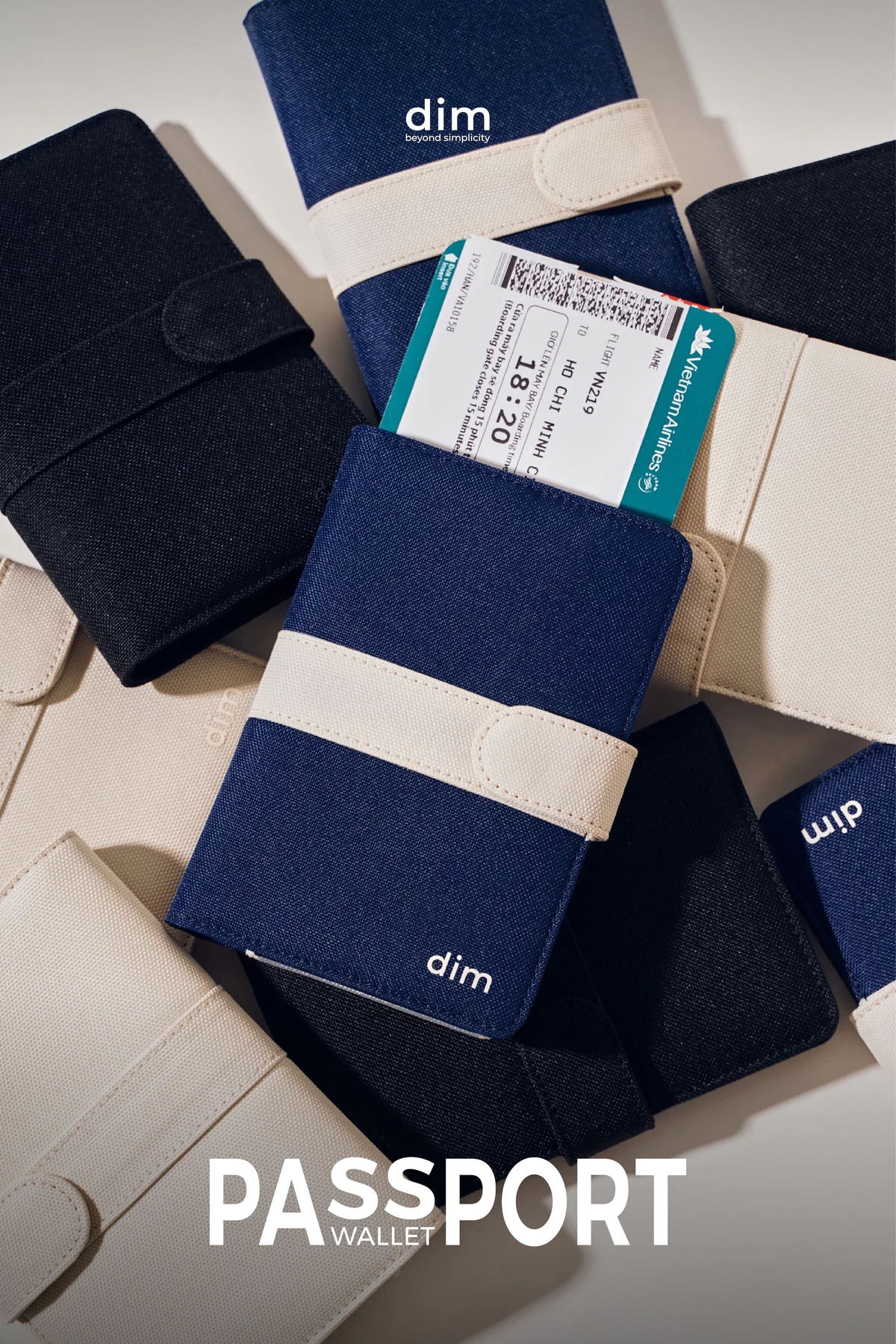 Ví đựng hộ chiếu DIM Passport Wallet