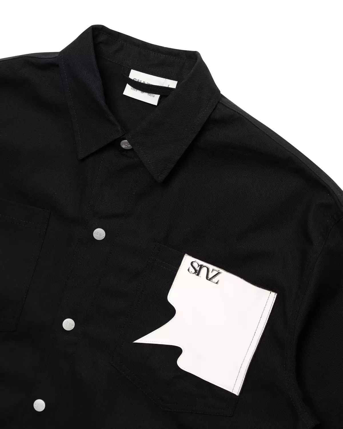 Áo Sơ Mi Oversized SNAZZY Unisex Chất Liệu Denim Chính Hãng - SHEEP BUTTON UP
